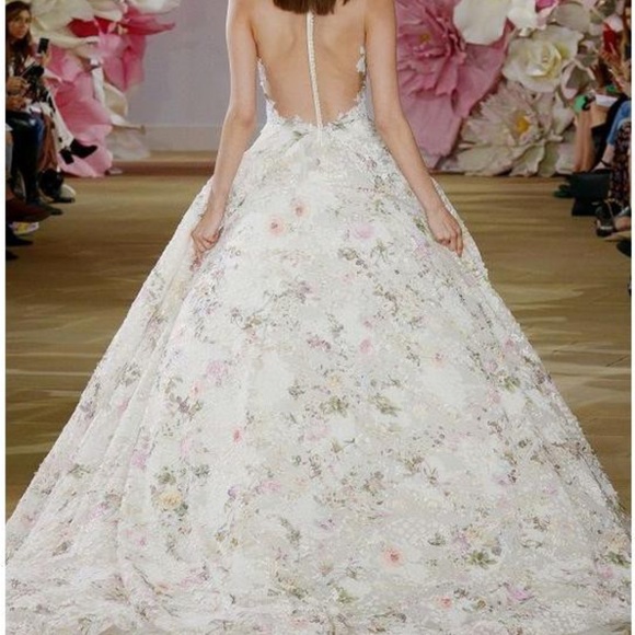 RARE Ines Di Santo Bloom Wedding Dress 12 - Picture 10 of 16